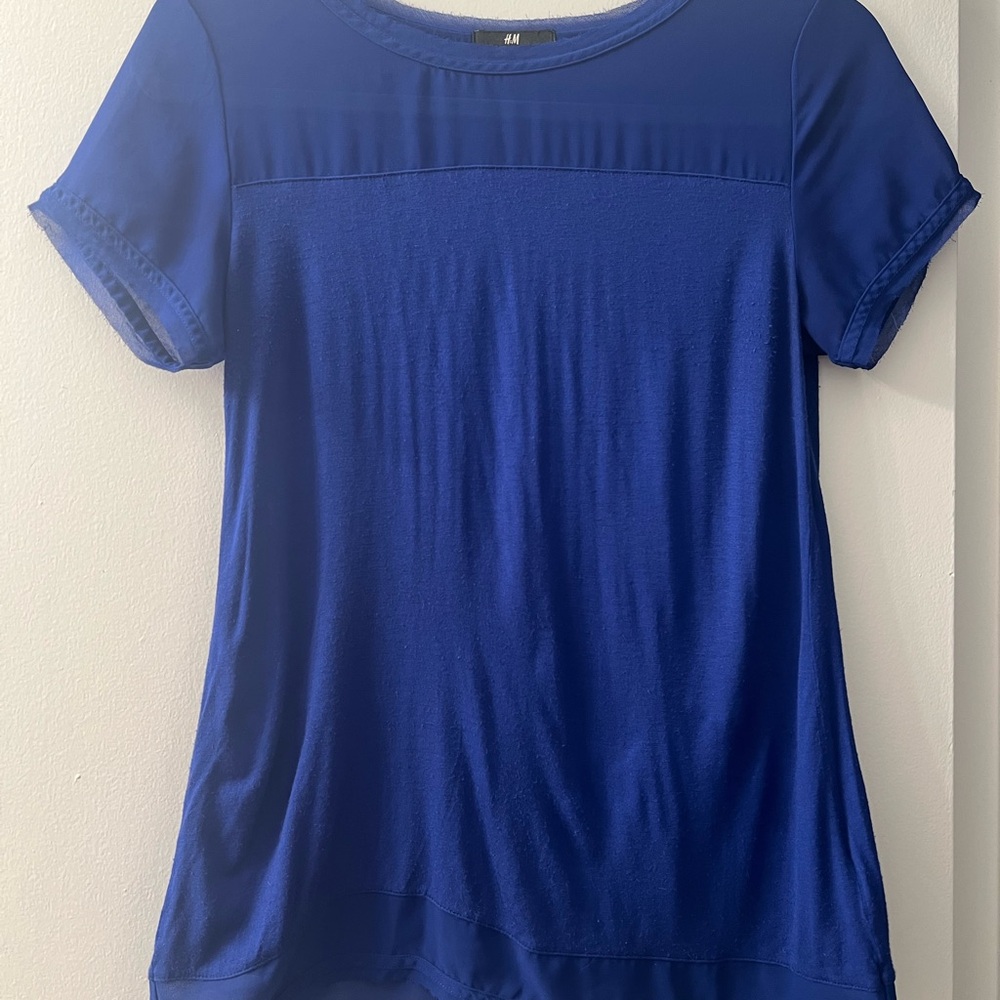H&M Women's Blue Top